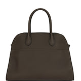 The Row Soft Margaux 12 Bag Mid Grey Calfskin Silver Hardware - Thumbnail View 4