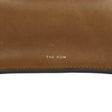 The Row Soft Margaux 12 Bag Muschio Saddle Leather Silver Hardware