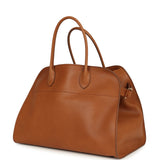 The Row Soft Margaux 15 Cuir Saddle Leather Gold Hardware - Thumbnail View 5