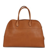The Row Soft Margaux 15 Cuir Saddle Leather Gold Hardware - Thumbnail View 4