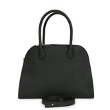 The Row Soft Margaux 10 Bag Dark Pine Calfskin Silver Hardware - Thumbnail View 1