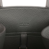 The Row Soft Margaux 10 Bag Dark Pine Calfskin Silver Hardware - Thumbnail View 11
