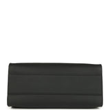 The Row Marlo 14 Tote Bag Black Calfskin Silver Hardware