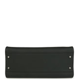 The Row Shoulder Margaux 12 Dark Pine Calfskin Silver Hardware