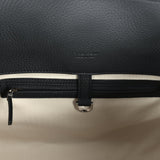 The Row Soft Margaux 15 Bag Black Calfskin Silver Hardware
