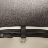 The Row Soft Margaux 15 Bag Deep Brown Calfskin Silver Hardware