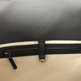 The Row Soft Margaux 15 Bag Black Calfskin Silver Hardware