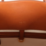 The Row Soft Margaux 15 Bag Cuir Saddle Leather Gold Hardware - Thumbnail View 7