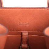 The Row Soft Margaux 10 Bag New Burgundy Saddle Leather Silver Hardware