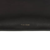 The Row Soft Margaux 17 Bag Black Saddle Gold Hardware - Thumbnail View 7