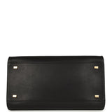 The Row Soft Margaux 12 Bag Black Saddle Leather Gold Hardware Payment 2 for JJ ONLY