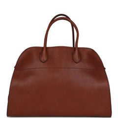 The Row Soft Margaux 15 New Burgundy Saddle Silver Hardware