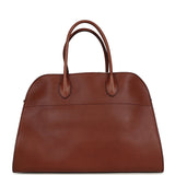 The Row Soft Margaux 15 New Burgundy Saddle Silver Hardware - Thumbnail View 4