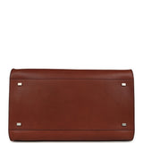 The Row Soft Margaux 15 New Burgundy Saddle Silver Hardware - Thumbnail View 6