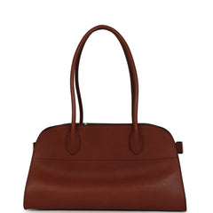 The Row Margaux Shoulder 12 New Burgundy Saddle Silver Hardware