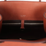 The Row Margaux Shoulder 12 New Burgundy Saddle Silver Hardware