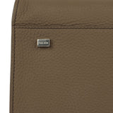 The Row Soft Margaux 15 Bag Smoked Taupe Calfskin Silver Hardware - Thumbnail View 7