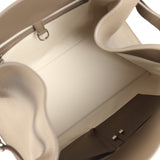 The Row Soft Margaux 15 Bag Smoked Taupe Calfskin Silver Hardware - Thumbnail View 8