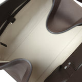 The Row Soft Margaux 15 Bag Deep Brown Calfskin Silver Hardware