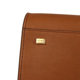 The Row Soft Margaux 12 Bag Cuir Saddle Leather Gold Hardware