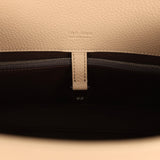 The Row Margaux Shoulder 12 Bag Dark Taupe Calfskin Silver Hardware - Thumbnail View 10