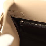 The Row Margaux Shoulder 12 Bag Dark Taupe Calfskin Silver Hardware - Thumbnail View 12
