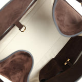 The Row Soft Margaux 15 Bag Mocha Suede Gold Hardware - Thumbnail View 8