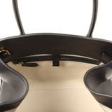 The Row Soft Margaux 12 Bag Black Saddle Leather Gold Hardware - Thumbnail View 11