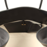 The Row Soft Margaux 15 Bag Black Saddle Gold Hardware