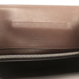 The Row Peggy Clutch Hippo Grey Saddle Leather Silver Hardware - Thumbnail View 10