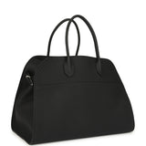 The Row Soft Margaux 15 Bag Black Calfskin Silver Hardware - Thumbnail View 2