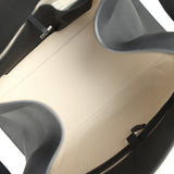 The Row Soft Margaux 15 Bag Black Calfskin Silver Hardware - Thumbnail View 9