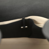 The Row Soft Margaux 15 Bag Black Calfskin Silver Hardware - Thumbnail View 11