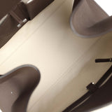 The Row Soft Margaux 15 Bag Deep Brown Calfskin Silver Hardware - Thumbnail View 9