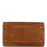 The Row Soft Margaux 15 Bag Cider Suede Gold Hardware - Thumbnail View 7