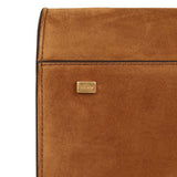 The Row Soft Margaux 15 Bag Cider Suede Gold Hardware - Thumbnail View 8