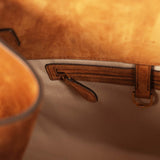 The Row Soft Margaux 15 Bag Cider Suede Gold Hardware - Thumbnail View 11