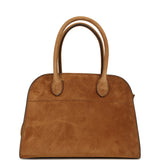 The Row Soft Margaux 10 Bag Cider Suede Gold Hardware - Thumbnail View 4