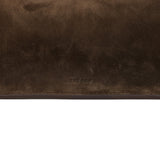 The Row Soft Margaux 15 Bag Nut Brown Suede Silver Hardware