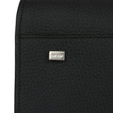 The Row Soft Margaux 15 Bag Night Navy Calfskin Silver Hardware - Thumbnail View 8