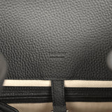 The Row Soft Margaux 15 Bag Night Navy Calfskin Silver Hardware - Thumbnail View 12