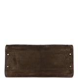 The Row East West Margaux Bag Nut Suede Silver Hardware - Thumbnail View 6