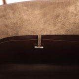 The Row East West Margaux Bag Nut Suede Silver Hardware - Thumbnail View 9