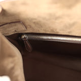 The Row East West Margaux Bag Nut Suede Silver Hardware - Thumbnail View 10