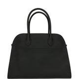 The Row Soft Margaux 12 Bag Black Calfskin Silver Hardware - Thumbnail View 4