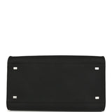 The Row Soft Margaux 12 Bag Black Calfskin Silver Hardware - Thumbnail View 6