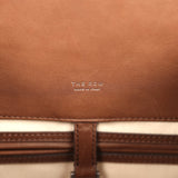The Row Soft Margaux 15 Deep Brown Saddle Leather Silver Hardware - Thumbnail View 12