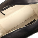 The Row Marlo 14 Tote Bag Black Saddle Silver Hardware - Thumbnail View 9