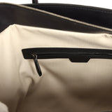 The Row Marlo 14 Tote Bag Black Saddle Silver Hardware - Thumbnail View 10