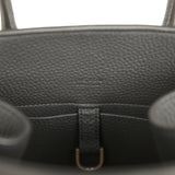 The Row Soft Margaux 10 Bag Night Navy Calfskin Silver Hardware - Thumbnail View 12